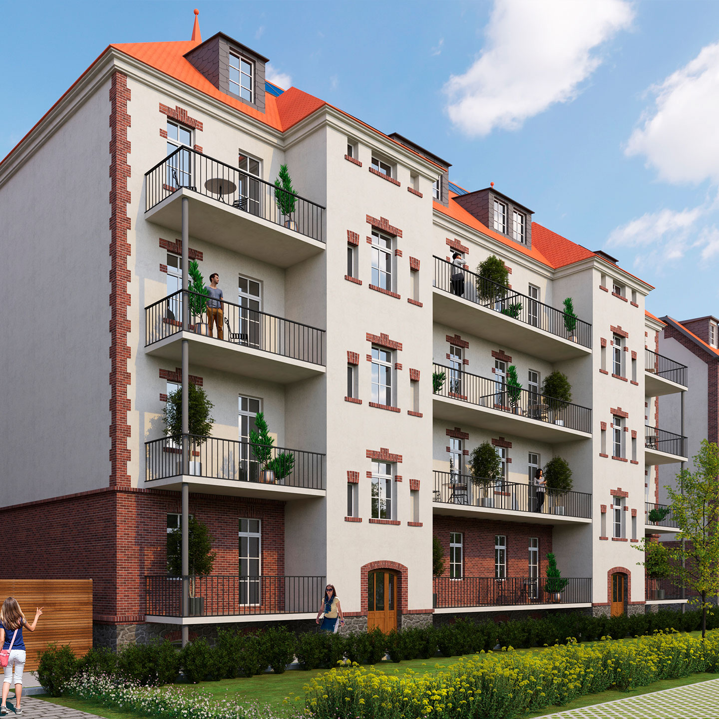 Wohnbauprojekt in Leipzig
